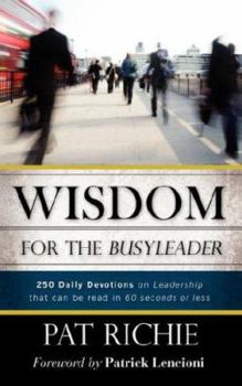 Paperback Wisdom for the BusyLeader Book