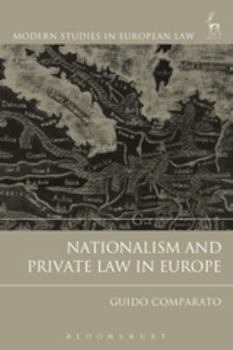 Paperback Nationalism and Private Law in Europe Book