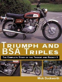 Paperback Triumph and BSA Triples: The Complete Story of the Trident and Rocket 3 Book