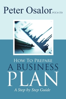 Paperback How to Prepare a Business Plan: A Step by Step Guide Book