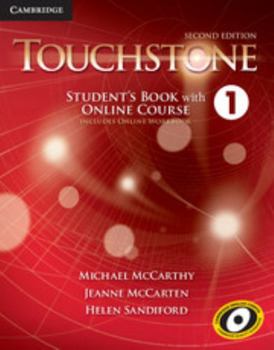 Paperback Touchstone Level 1 Student's Book with Online Course (Includes Online Workbook) [With eBook] Book