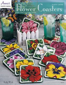 Paperback Plastic Canvas Flower Coasters Book