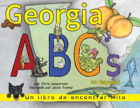 Paperback Georgia ABC's en Español: Un libro de encontrar Milo [Spanish] Book
