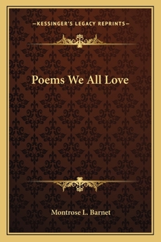 Paperback Poems We All Love Book