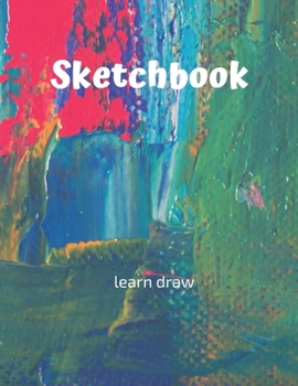 Paperback Sketchbook: Challenge Techniques, with prompt Creativity Pro Drawing Writing Sketching 150 Pages: A drawing book is one of the dis Book