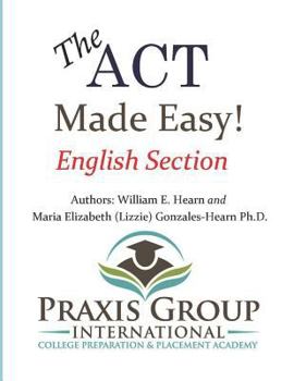 Paperback The ACT Made Easy!: English Section Book