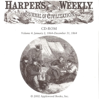 CD-ROM Harper's Weekly CD 1864 Book