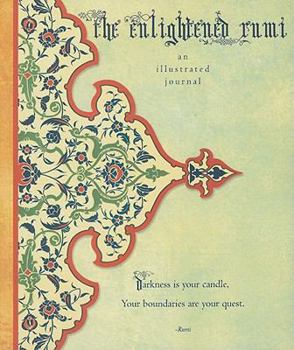 Spiral-bound The Enlightened Rumi: An Illustrated Journal Book