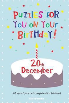 Paperback Puzzles for you on your Birthday - 20th December Book