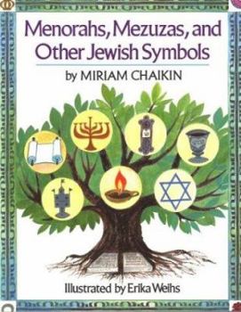 Paperback Menorahs, Mezuzas, and Other Jewish Symbols Book