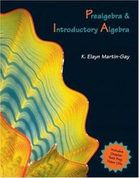 Paperback Prealgebra & Introductory Algebra Book