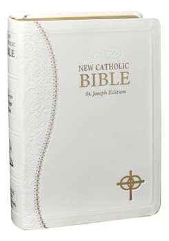 Leather Bound New Catholic Bible Med Print (Marriage) Book