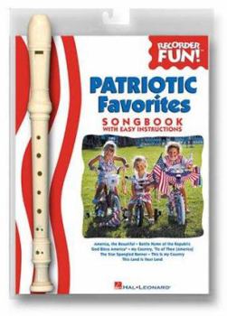 Paperback Patriotic Favorites: Book/Instrument Pack [With Recorder] Book