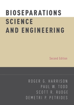Hardcover Bioseparations Science and Engineering Book