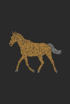 Horse Mosaic: Blank Lined Notebook (6" x 9" - 120 pages) ~ Animal Mosaic Themed Notebook for Daily Journal, Diary, Gift