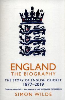 Paperback England: The Biography: The Story of English Cricket Book