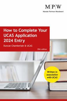 Paperback How to Complete Your UCAS Application 2024 Entry Book