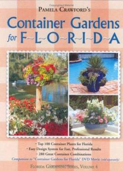 Hardcover Container Gardens for Florida Book
