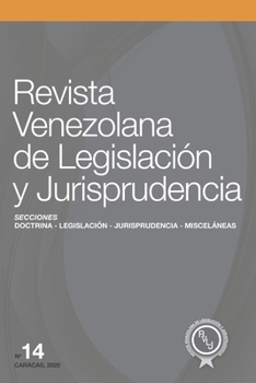 Paperback Revista Venezolana de Legislación y Jurisprudencia N.° 14 [Spanish] Book