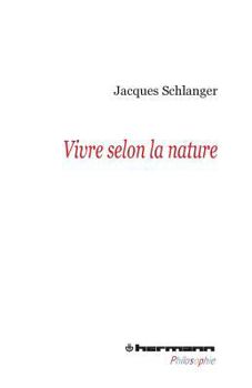 Paperback Vivre selon la nature [French] Book
