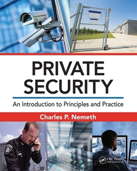 Paperback Private Security: An Introduction to Principles and Practice Book