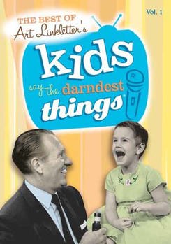 DVD The Best of Kids Say the Darndest Things Volume 1 Book