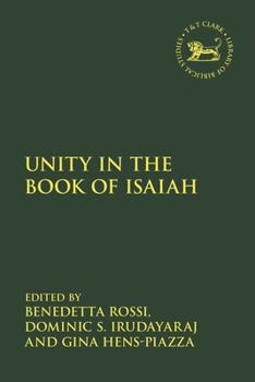 Hardcover Unity in the Book of Isaiah Book