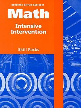 Paperback Hsp Math: Intensive Intervention Student Skill Pack (Single Package) Grade 5 2009 Book