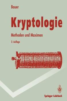 Paperback Kryptologie: Methoden Und Maximen [German] Book