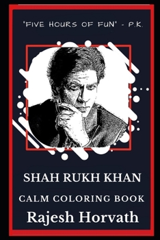 Paperback Shah Rukh Khan Calm Coloring Book