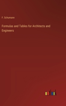 Hardcover Formulas and Tables for Architects and Engineers Book