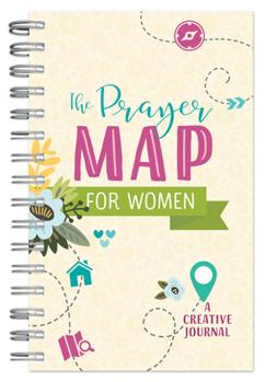 Spiral-bound The Prayer Map for Women: A Creative Journal Book