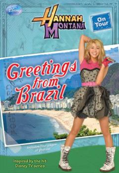 Paperback Hannah Montana on Tour Greetings from Brazil Book