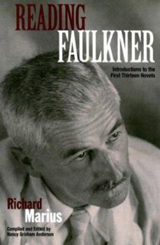 Paperback Reading Faulkner: Introductions to the First Thirteen Novels Book