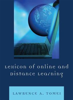 Hardcover Lexicon of Online and Distance Learning Book