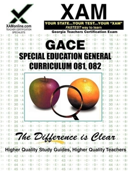 Paperback GACE Special Education General Curriculum 081, 082 Book