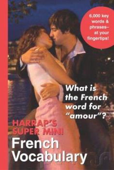 Paperback Harrap's Super-Mini French Vocabulary Book