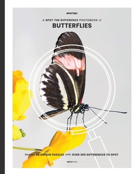 Paperback A Spot the Difference Photobook of Butterflies Book