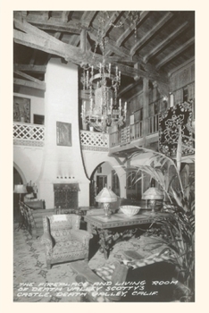 Paperback The Vintage Journal Interior, Scotty's Castle, Death Valley Book