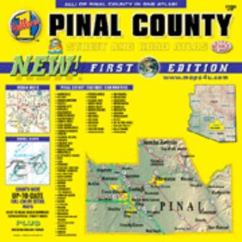 Hardcover Pinal county street and road atlas Book