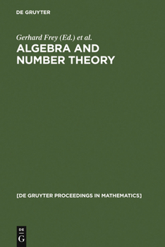 Algebra and Number Theory: Proceedings of a Conference Held at the Institute of Experimental Mathematics, University of Essen (Germany, December)