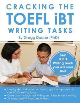 Paperback Cracking TOEFL iBT Writing Tasks Book