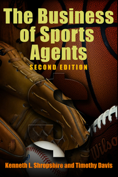 Hardcover The Business of Sports Agents Book