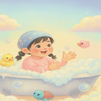 Paperback Reya's magical bath time Book