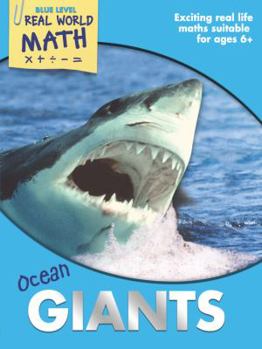 Paperback Real World Math Blue Level: Ocean Giants Book