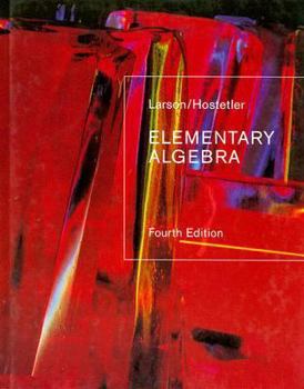 Hardcover Elementary Algebra Book