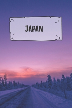 Paperback Japan: Liniertes Reisetagebuch Notizbuch oder Reise Notizheft liniert - Reisen Journal f?r M?nner und Frauen mit Linien [German] Book