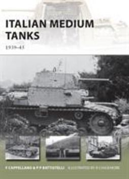 Paperback Italian Medium Tanks: 1939-45 Book