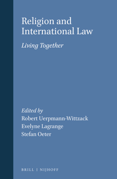 Hardcover Religion and International Law: Living Together Book