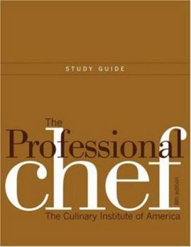 Paperback The Professional Chef: Study Guide to Accompany Book